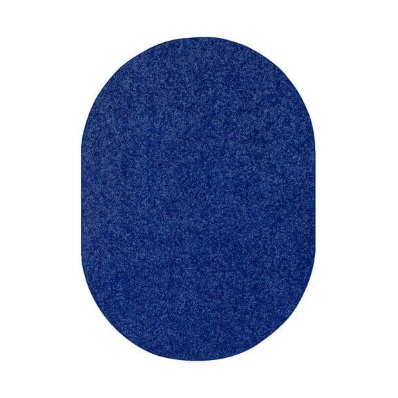 Ambiant Starwars Collection Pet Friendly Area Rugs Neon Blue - 2' x 8' Oval