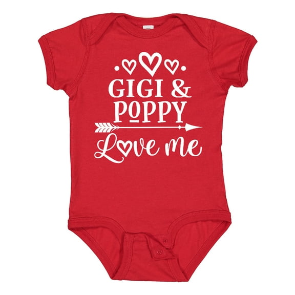 Inktastic Gigi and Poppy Love Me Boys or Girls Baby Bodysuit