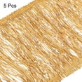 thumbnail image 3 of 5.5 Yards of 6" Yellow Sequin Fringe Trim DIY Tassel Trim, (16.4 Ft/5m), 3 of 6