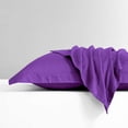 thumbnail image 4 of Xianyou-housses d'Oreiller Européennes en Microfibre Lot de 2, Résistantes à la Décoloration, aux Plis et au Rétrécissement Housses d'Oreiller Douces avec Fermeture Enveloppe Housses d'Oreiller Euro (Violet, 26 x 26 Pouces), 4 of 4