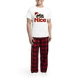 thumbnail image 5 of CafePress - Christmas Mr Nice Men's Light Pajamas - Men's Light Loose Fit Cotton Pajama Set, 5 of 7