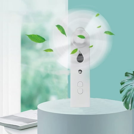 

Mini Handheld Fan USB Misting Fan Rechargeable Portable Pocket Desk Fans Mini Water Spray Hydrating Fan(2 Speeds)