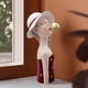 thumbnail image 4 of Estatua de niña de resina, escultura, adorno, figurita artesanal para decoración de dormitorio y oficina. rojo, 4 of 9
