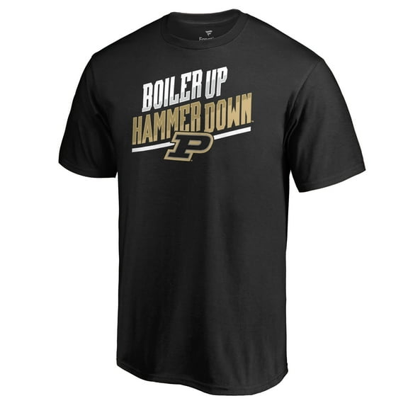 Men's Black Purdue Boilermakers Logo Hometown Collection T-Shirt