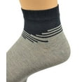thumbnail image 3 of Sierra Socks Men's Bamboo Low Cut Seamless Toe Socks 3 Pair Pack, 3 of 11