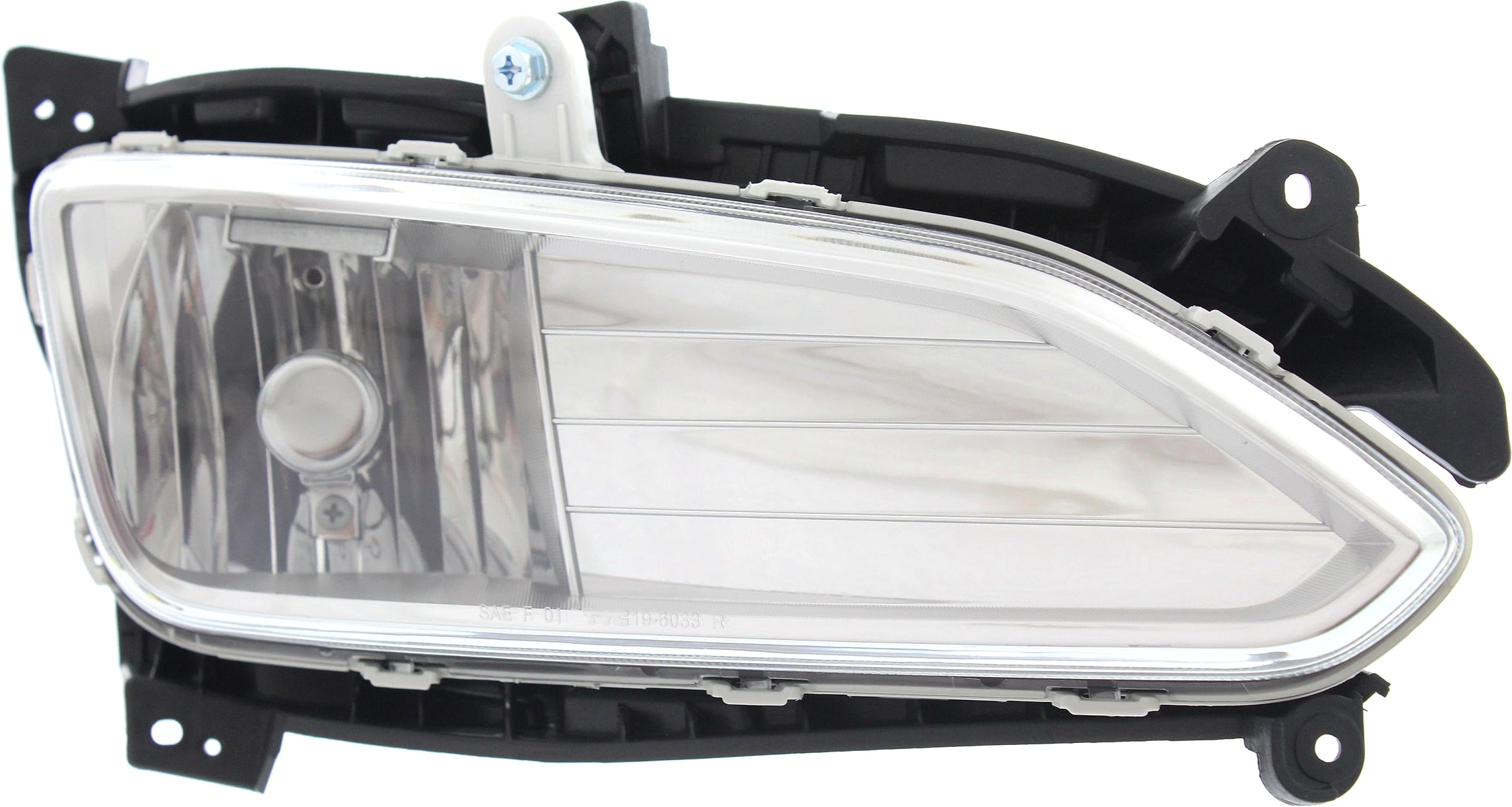Replacement REPH107575 Fog Light Compatible with 2013-2016 Hyundai Santa Fe Sport Front, Right Passenger With bulb(s)