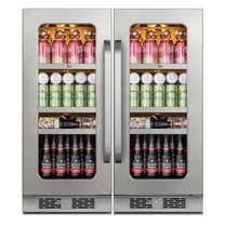 Whynter 30 inch Beverage Refrigerator, 160 Cans Beverage Cooler with Stainless Steel Door Frame for Home/Kitchen/Office