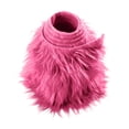 thumbnail image 2 of Christmas Items! Hilingoto Shaggy Plush Precut Strips, Fuzzy Craft Trim Roll for Gnomes Beard, Cosplay Costume, Dwarf Decoration, Pink, 2"X71", 2 of 5