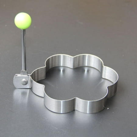 

Shishian 1X Stainless Steel Fryer Model Stainless Steel Egg Pancake Shaper Omelette Mould Kitchen Tool Omelette Frying Egg Kitchen Accessories Gadget Stainless Steel （Clearance）