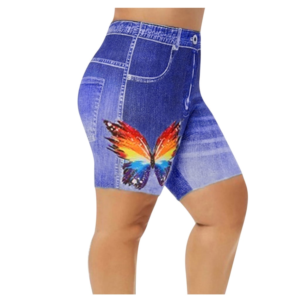 walmart blue jean shorts