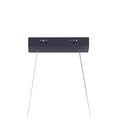 thumbnail image 4 of Modern Ceiling Pendant Light, Suspended Aluminum Spiral Loop, 23 Inch, 4 of 8
