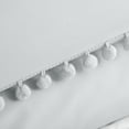 thumbnail image 5 of Unique Bargains 3 Pieces Pompoms Duvet Cover Bedding Set Queen Gray, 5 of 8