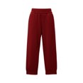 thumbnail image 4 of Hrsba Mens Exercise Pants,Elastic Waist Solid Color Summer Casual Lightweight Breathable Long Pants, 4 of 5