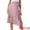 Pink, variant on DARING DIVA Women's Hem Beach Ruffle Skirts X-Small Green