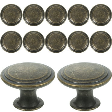 12pcs Dresser Knobs Decorative Drawer Knobs Round Cupboard Pulls Furniture Handles