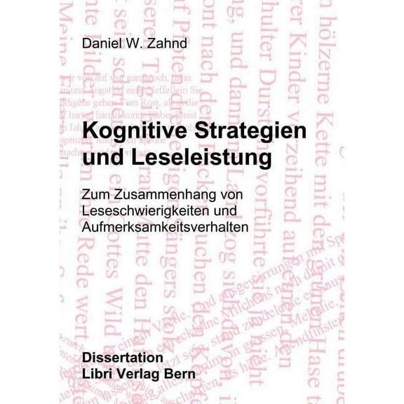 Kognitive Strategien und Leseleistung (Paperback)