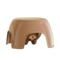thumbnail image 2 of deevoka Children Chair Comfortable Storage Box Foot Rest for Families Bedroom Shower brown, 2 of 9