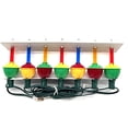thumbnail image 2 of LB International Classic Lighting Set of 7 Multi-Color Christmas Bubble Lights, Shatterproof, 2 of 8