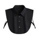 thumbnail image 1 of Collar falso, accesorios de ropa de cuello falso, cuello falso profesional ajustable y elegante para mujer blusa media camisa, 1 of 9