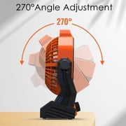 Portable Camping USB Fan With LED Lantern, 10400mAh Quiet Tent Fan With Hook Stepless Speed USB C Desk Fan For Home Office Cooling Rechargeable Battery Fan For Outdoor Indoor Sleeping