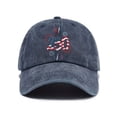 thumbnail image 1 of Visor Baseball Cap For All Seasons With Washed Soft Finish And Letter Print Curved Brim Sun Hat For Everyday Outdoor Use, 1 of 2