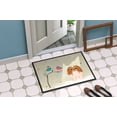 thumbnail image 2 of Carolines Treasures BB2575MAT Christmas Presents Between Friends Pekingnese Red White Indoor or Outdoor Mat, 18 x 0.25 x 27 in., 2 of 2