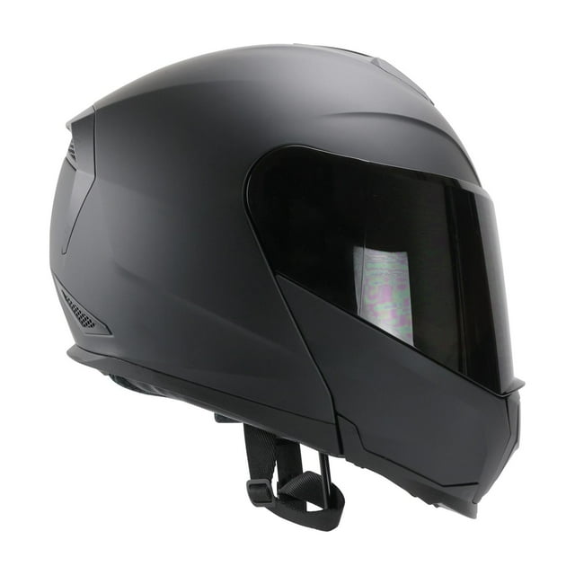 Casco Roda Revenge Pro Negro Mate Mica Humo Abatible Svs negro M