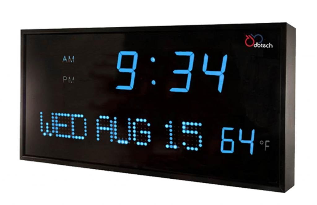digital clock blue digital clock blue