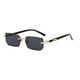 thumbnail image 1 of Gafas de sol polarizadas sin marco | Corte europeo moderno | Lentes de gelatina que cambian de color | Montura metálica flexible | Protección UV para conducir, correr, andar en bicicleta y, 1 of 8