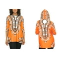 thumbnail image 1 of Unixex Dashiki Print African Tribal Tunic Top with Hoodie, 1 of 2