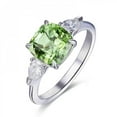 thumbnail image 2 of PERITANG Modern Promise Ring Proposal For Women Gift for Wife Comfortable Fit Lightweight AAA Zircon CZ Ring Ideal Jewelry Gift Comes in Elegant Box, 2 of 7