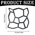 thumbnail image 3 of 1Pc Paving Mold Diy Paving Mold Plastic For Garden Patio (C), 3 of 4