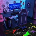 thumbnail image 2 of Gaming Chair Mat for Carpet Hardwood Tile Floor,36"x48" Gaming Rug for Gaming Room, Under Desk Non Slip Gamer Rug,Low-Pile Game Room Rug,Rubber Backing Large Gaming Chair Floor Mat,Colorful Gamepad, 2 of 6