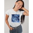 thumbnail image 2 of Watercolor Astrology Xi T-Shirt Women -Grace Popp Designs, Female 4X-Large, 2 of 4