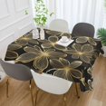 thumbnail image 2 of Yayeee Tablecloths 54" x 54" Rectangle Wrinkle Resistant Party Table Cover, Golden Elegance, 2 of 8