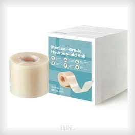 Rouleau De Pansement Hydrocolloïde Découpable - 5 Cm X 5 M - Cicatrisation Des Plaies, Protection Imperméable - Qualité Médicale