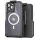 thumbnail image 1 of Funda Impermeable Encased Titan-X para iPhone 14 Pro Max compatible con MagSafe en Negro con Clip pa, 1 of 8