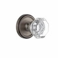 thumbnail image 2 of Grandeur Chambord Crystal Door Knob with Georgetown Plate, 2 of 7