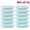 Baby Blue, variant on Deeceymbur Plastic Trays for Serving Food Bulk Colorful Plastic Octagonal Fast Food Trays - Versatile Serving/Grill Lunch Trays for Cafeteria/Restaurant/Party/Kitchen