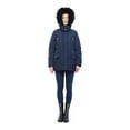 thumbnail image 3 of Rokka&Rolla Women's Winter Coat with Faux Shearling Hood Parka Jacket, 3 of 8