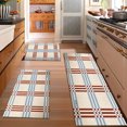 thumbnail image 2 of Kitchen Rugs Sets 3 Piece with Runner Floral Kitchen Floor Mat Carpet Farmhouse Rugs and Mats Non Skid Washable Runner Rug for Kitchen Office Sink Laundry, 2 of 12