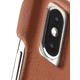 thumbnail image 4 of Funda de Piel para Iphone XS Max Barely There Café, 4 of 4