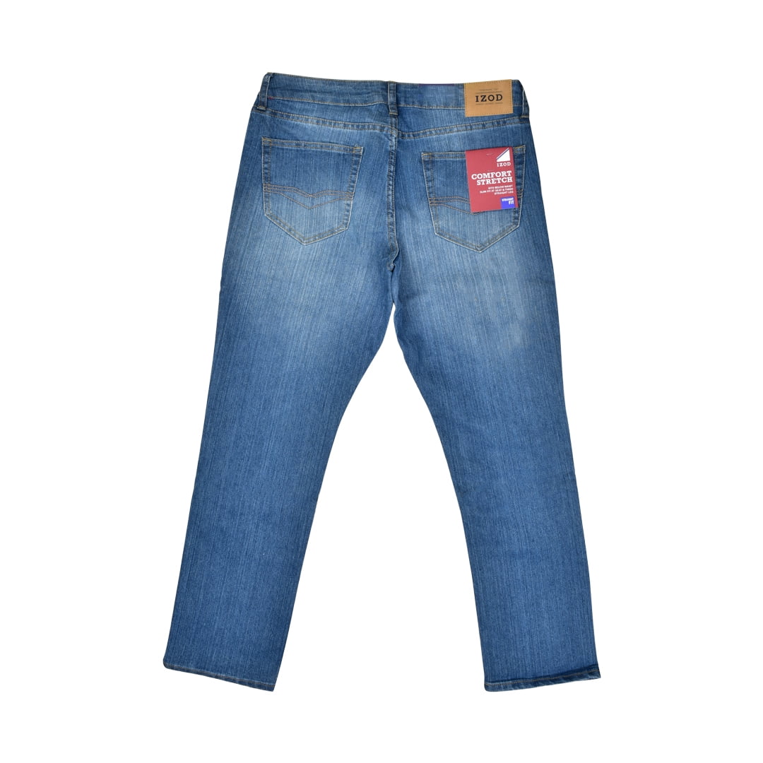 izod men's straight fit jeans