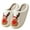 Red, variant on Fesfesfes Christmas Pattern Slippers For Women And Men Slippers Winter Warm Slippers Slip-on Indoor Slippers