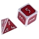 thumbnail image 3 of Juego de Dados Poliédricos Zulema Serie de 7 Dados para Juego de Rol D&D Rojo, 3 of 7