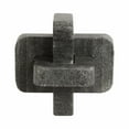 thumbnail image 6 of Marble Knot Sculpture for Living Room Decor - Tabletop Ornament for Coffee Table or Bedroom Decor - Decorative Home Accent for Bathroom, Office, Shelf, or Entryway Display - 5", Black, 6 of 12