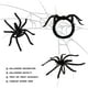 thumbnail image 2 of Anillos de araña 200 piezas 1,96" (Aprox. 4,4 cm) Spid de plástico negro, 2 of 4