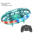 thumbnail image 1 of Juguete volador Control remoto Lanzamiento Drone Inducción USB Niños Juguete volador, Verde, Luz colorida de 5 colores, Control remoto kenally EL000833-09B, 1 of 2