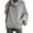 Light Ashy, variant on Women's Solid Color Cowl Neck Pullover Sweater, Lantern Sleeve Knit Top, Oversized Relaxed Fit Blouse, Soft Ribbed Cuff Sweater, Long Sleeve Casual Tunic, Cozy Winter Blouse Blue XXXL
