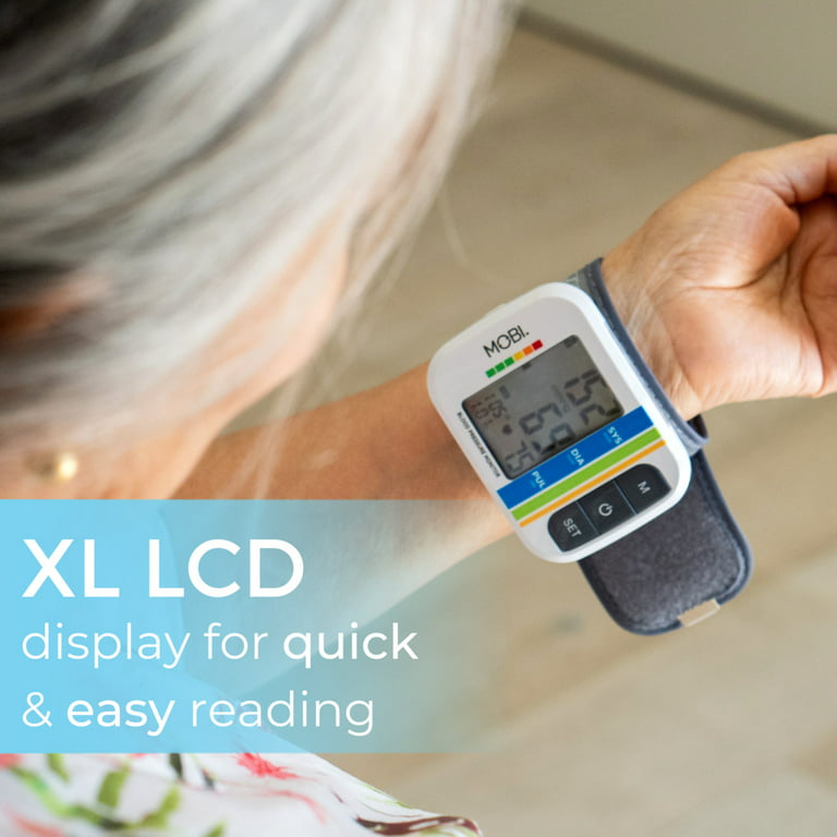 Digital Wrist Blood Pressure Monitor Displays BP, Pulse Rate and Irregular  Heartbeat, FSA/HSA 